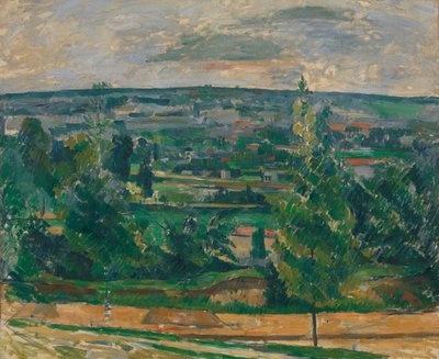 Landscape from Jas de Bouffan by Paul Cézanne